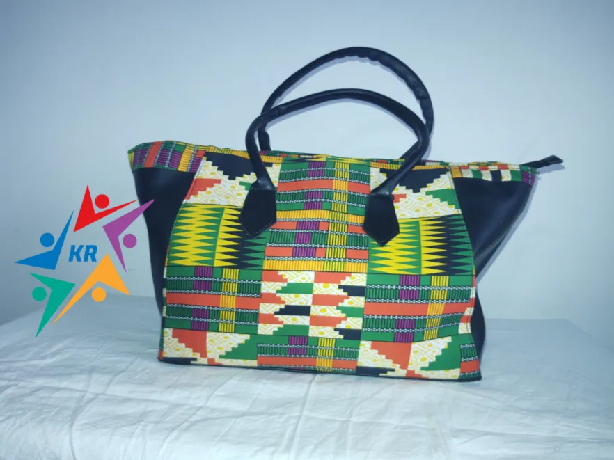 Sac trapèze pagne cuir